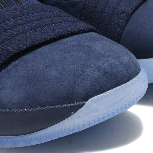 Lebron Soldier 10 Midnight Navy Suede Toe 852400 444 4