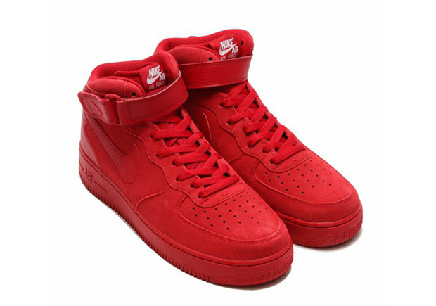 Nike Air Force 1 Mid Red October 02