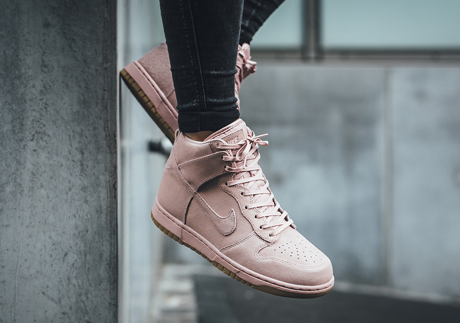 Nike Dunk High Premium "Oxford Pink"