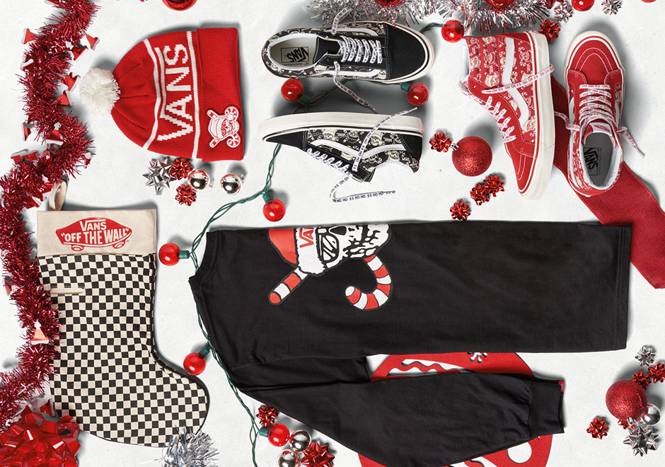 Vans Gets You Ready For Christmas With New "Santa Skull" Collection