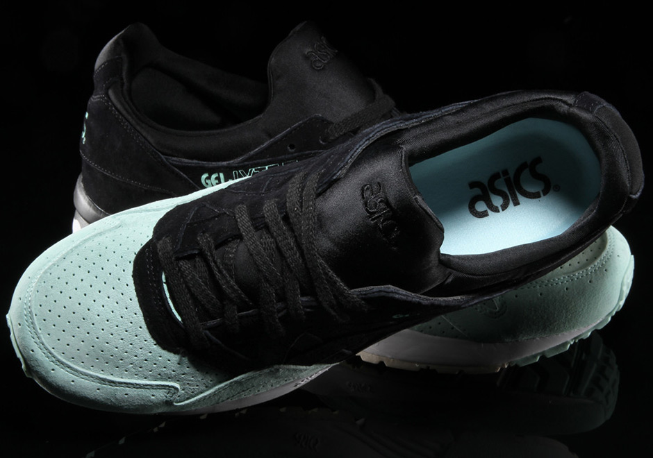 Asics Gel Lyte V Black Mint Toe 2