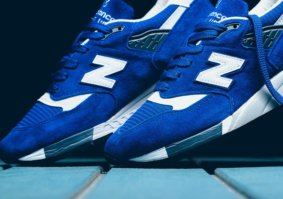 New Balance 998 M998cbu Royal Blue Suede 2