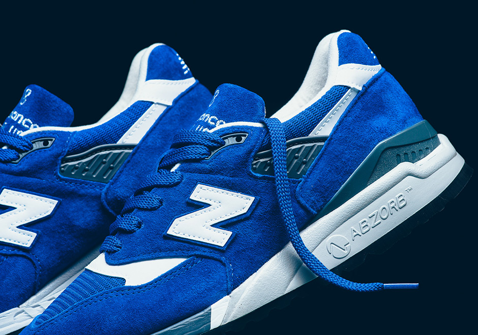 New Balance 998 M998cbu Royal Blue Suede 3