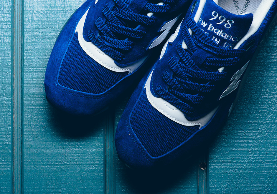 New Balance 998 M998cbu Royal Blue Suede 4