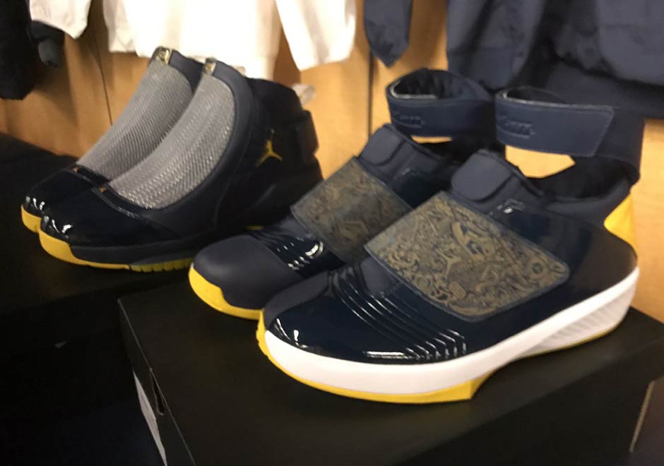 Air Jordan Michigan Wolverines Retro Pes 04