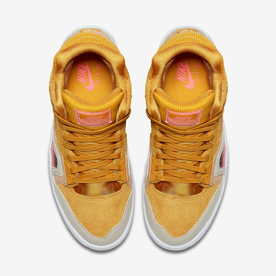 Nike Air Tech Challenge Ii Women Gold Dart Lava Glow 3