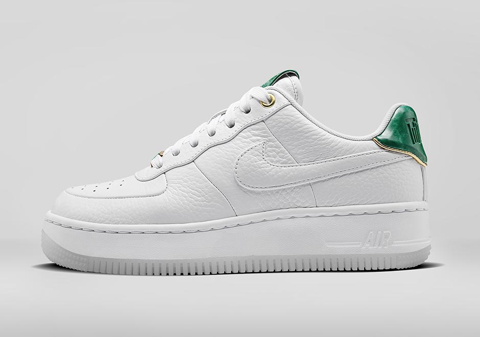 Nike Womens Air Force 1 Upstep Jade 2