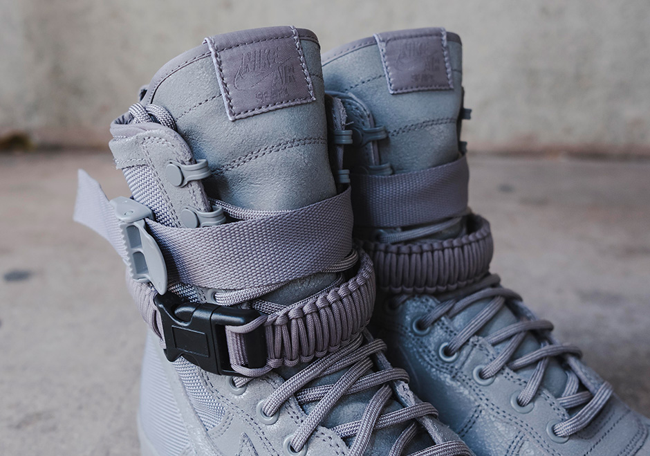 Nike Sf Af1 Grey Detailed Photos 07