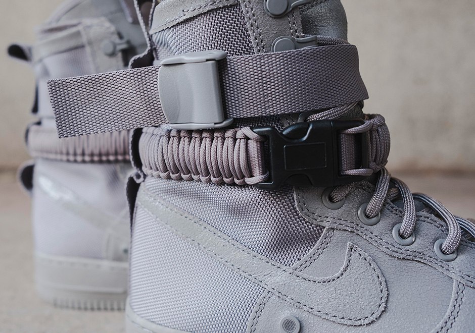 Nike Sf Af1 Grey Detailed Photos 10