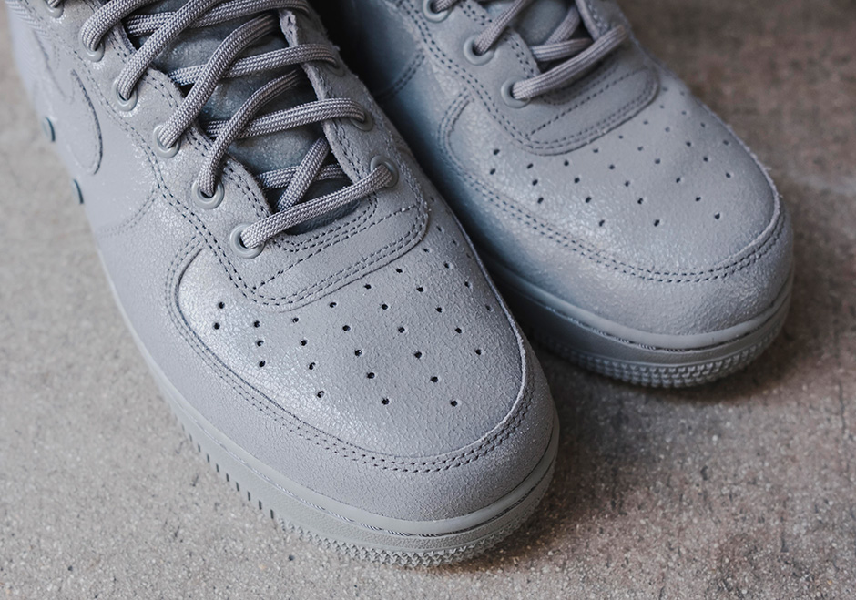 Nike Sf Af1 Grey Detailed Photos 13