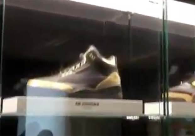 A Full Air Jordan Retro "WINGS" Collection Is On Display At The Nike HQ
