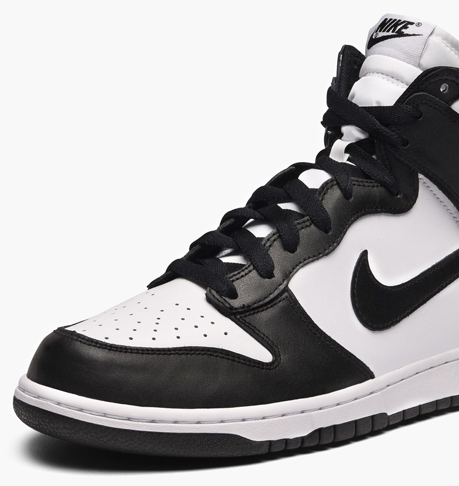 Nike Dunk High Black White 4
