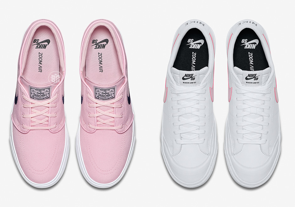 Nike SB Releasing Classics With “Prism Pink”