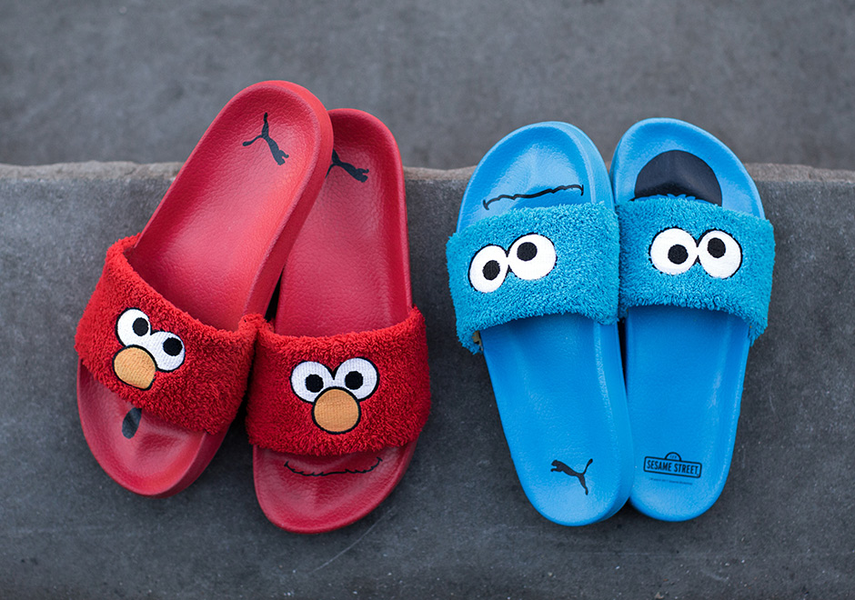 Sesame Street Puma Slide Cookie Monster Elmo