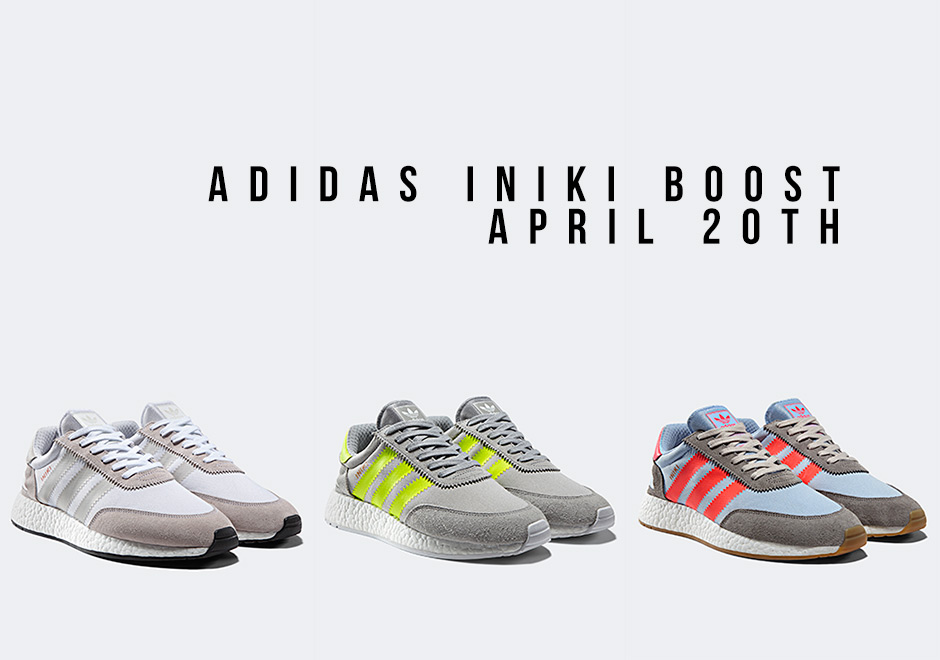 10 adidas Iniki Boost Runners Releasing On April 20th