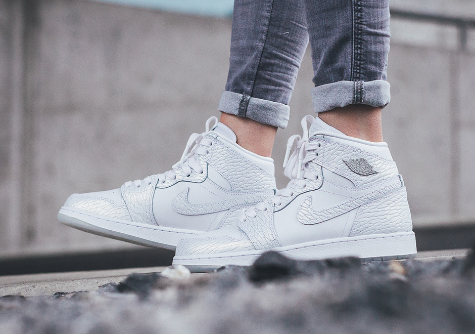 Air Jordan 1 High Heiress “Frost White” Releasing For Girls