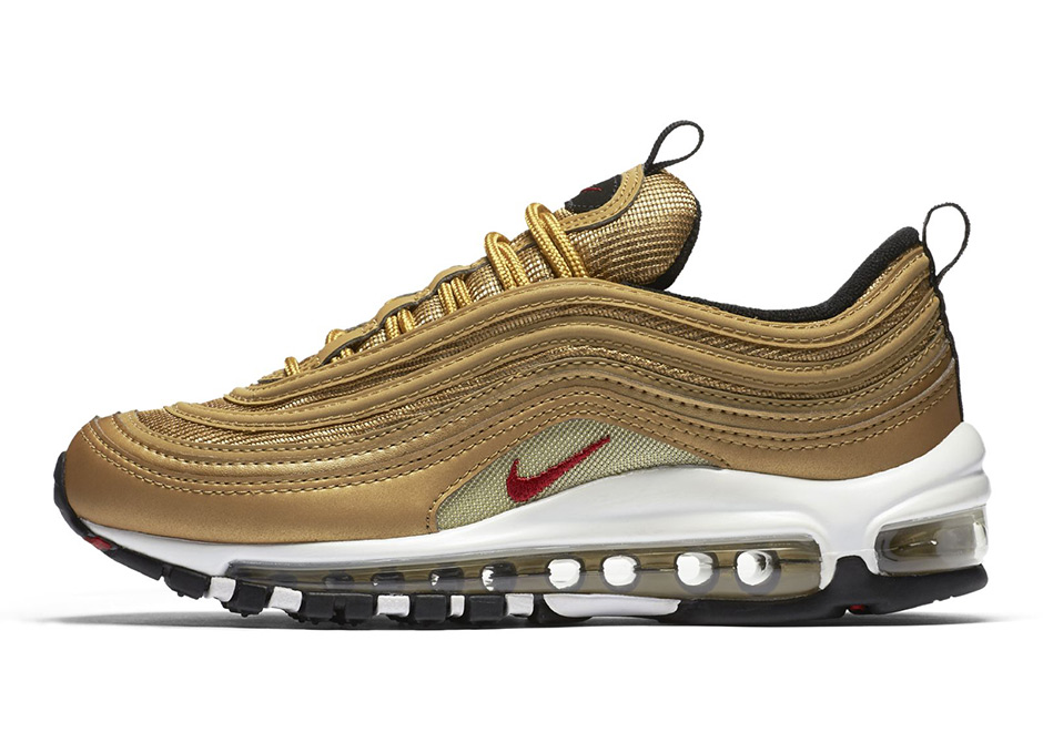 Nike Air Max 97 Og Metallic Gold Gs 1