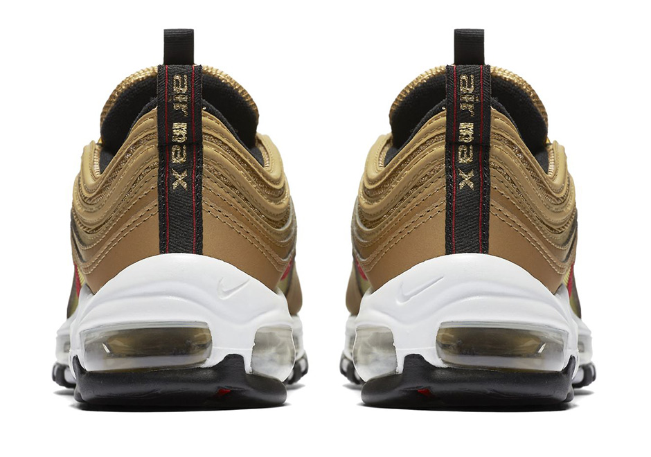 Nike Air Max 97 Og Metallic Gold Gs 2