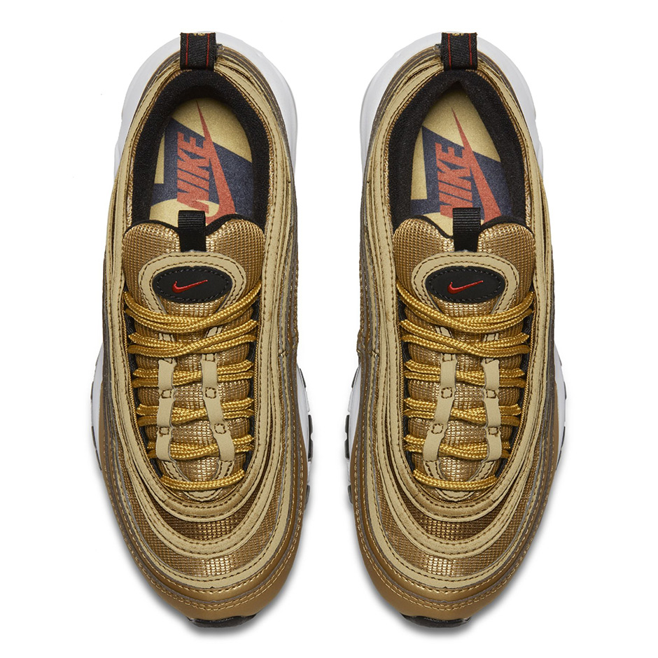 Nike Air Max 97 Og Metallic Gold Gs 4