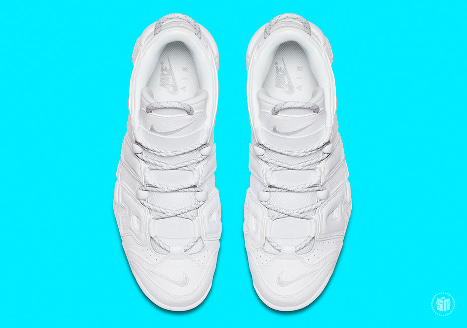 Nike Air More Uptempo Triple White Release Date 6