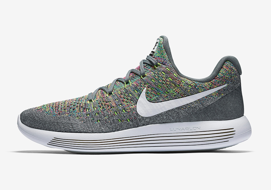 Nike Lunarepic Flyknit 2 Multicolor Grey 863779 003 2