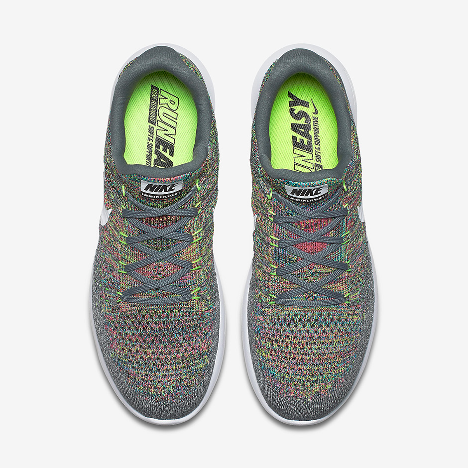 Nike Lunarepic Flyknit 2 Multicolor Grey 863779 003 3