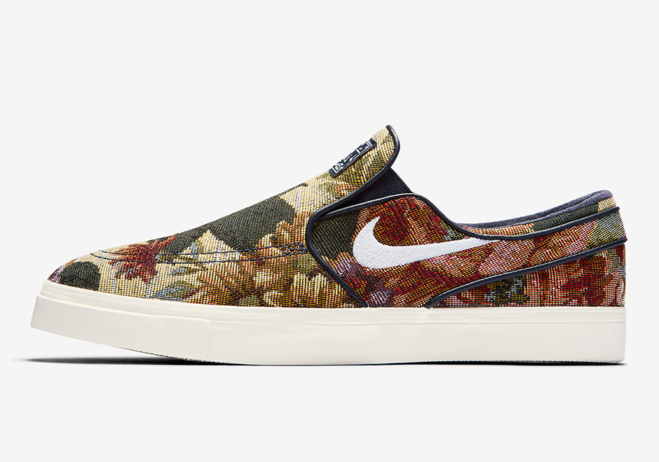 The Nike SB Janoski Slip-On Brings In A New Floral Upper