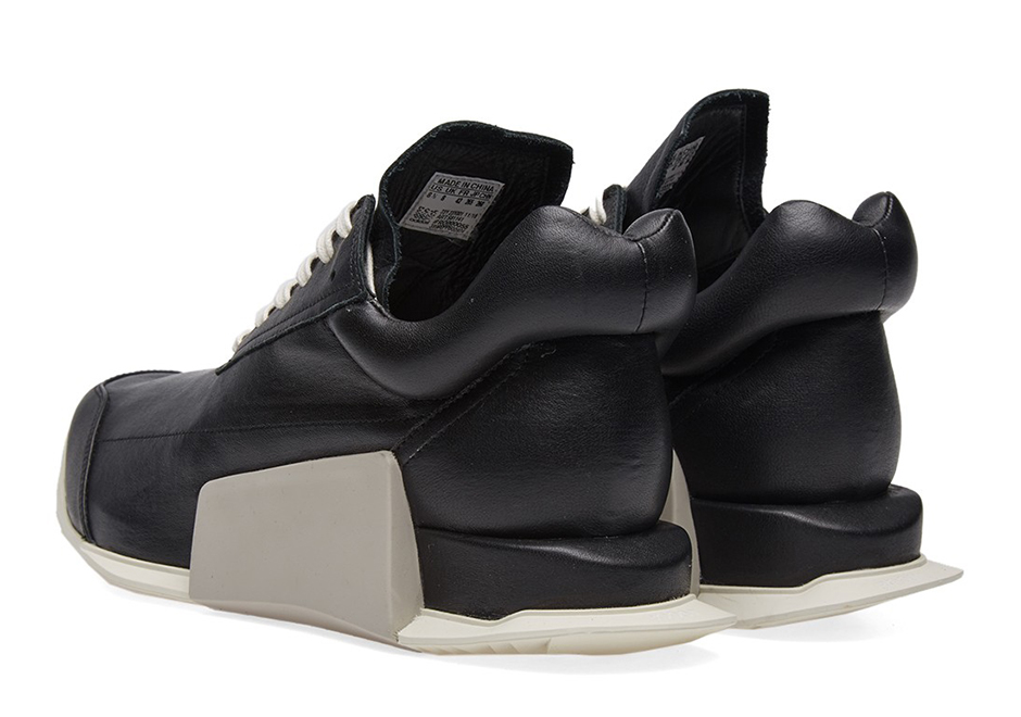 Adidas X Rick Owens Level Runner Boost Black White 04