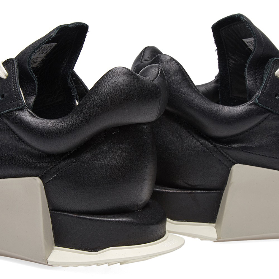 Adidas X Rick Owens Level Runner Boost Black White 06