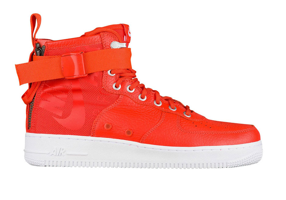Nike Af Af1 Mid Orange