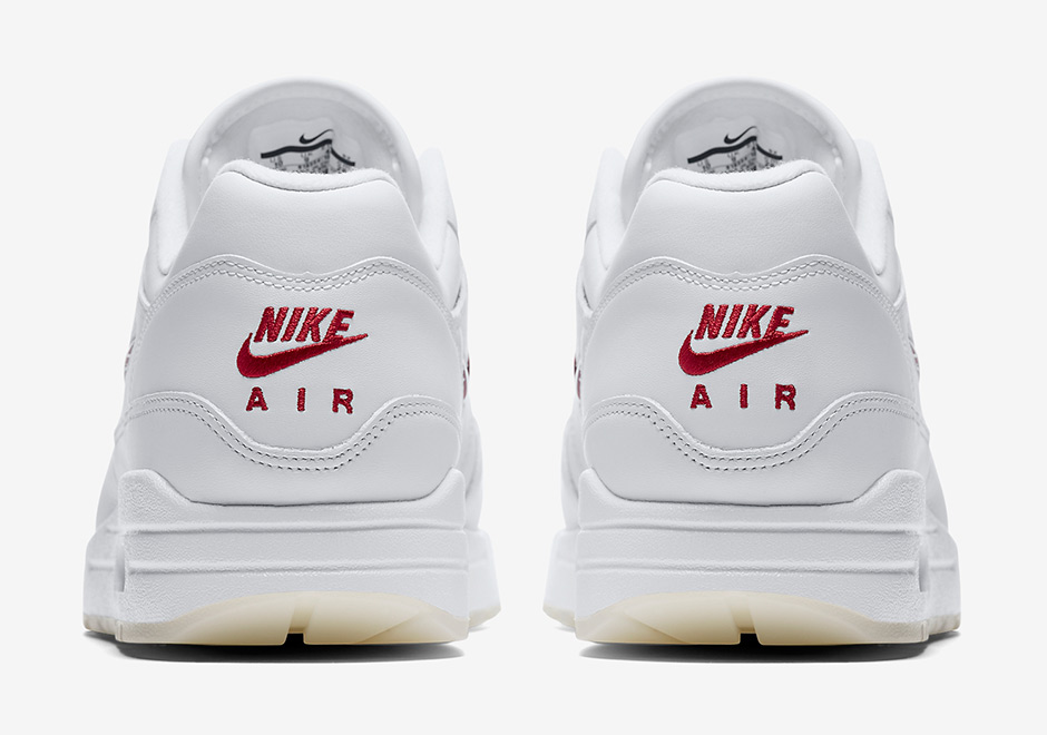 Nike Air Max 1 Premium Sc Jewel White Red Release Date 6