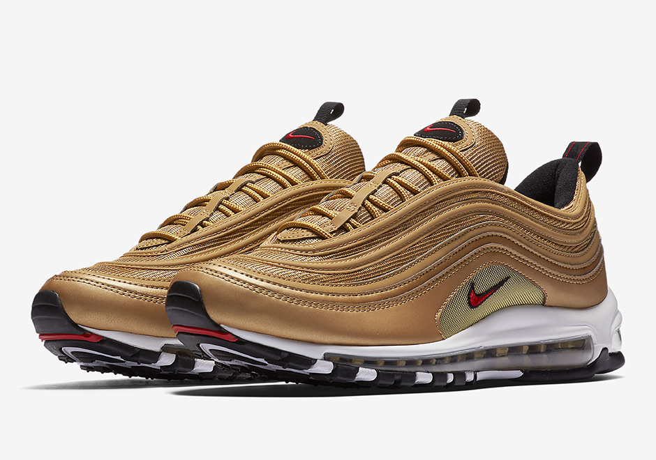 Official Images Of The Nike Air Max 97 OG "Metallic Gold"
