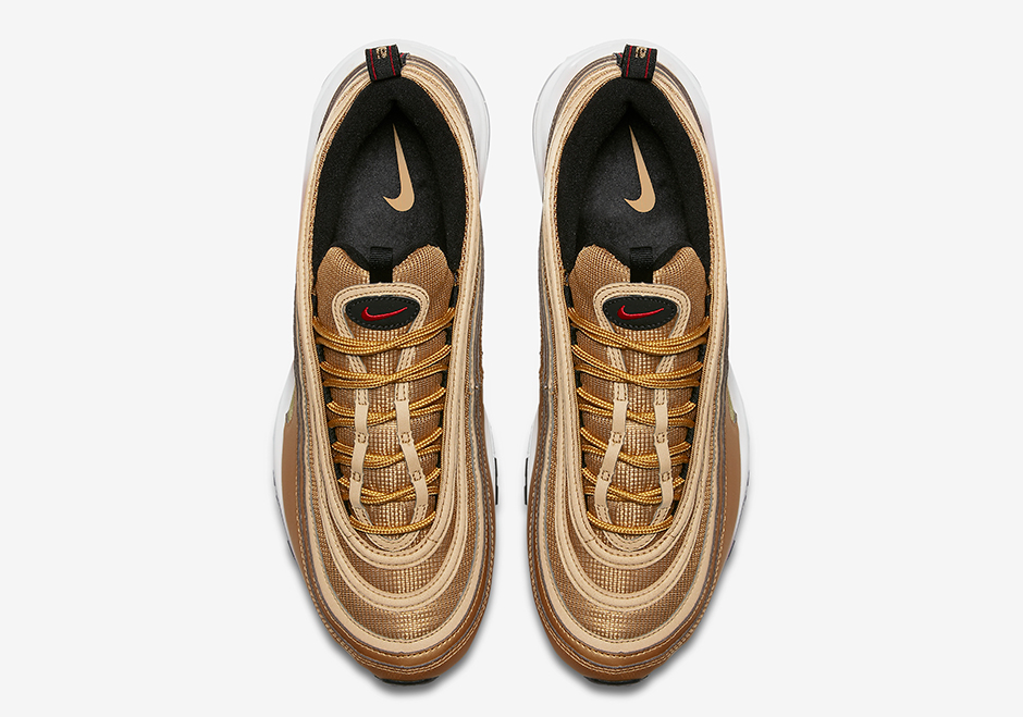 Nike Air Max 97 Metallic Gold Release Date Mens Sizes 884421 700 04