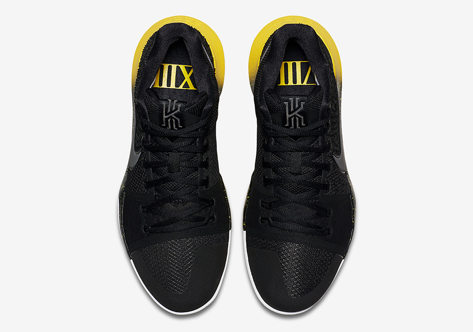 Nike Kyrie 3 Black Varsity Maize Official Photos 04