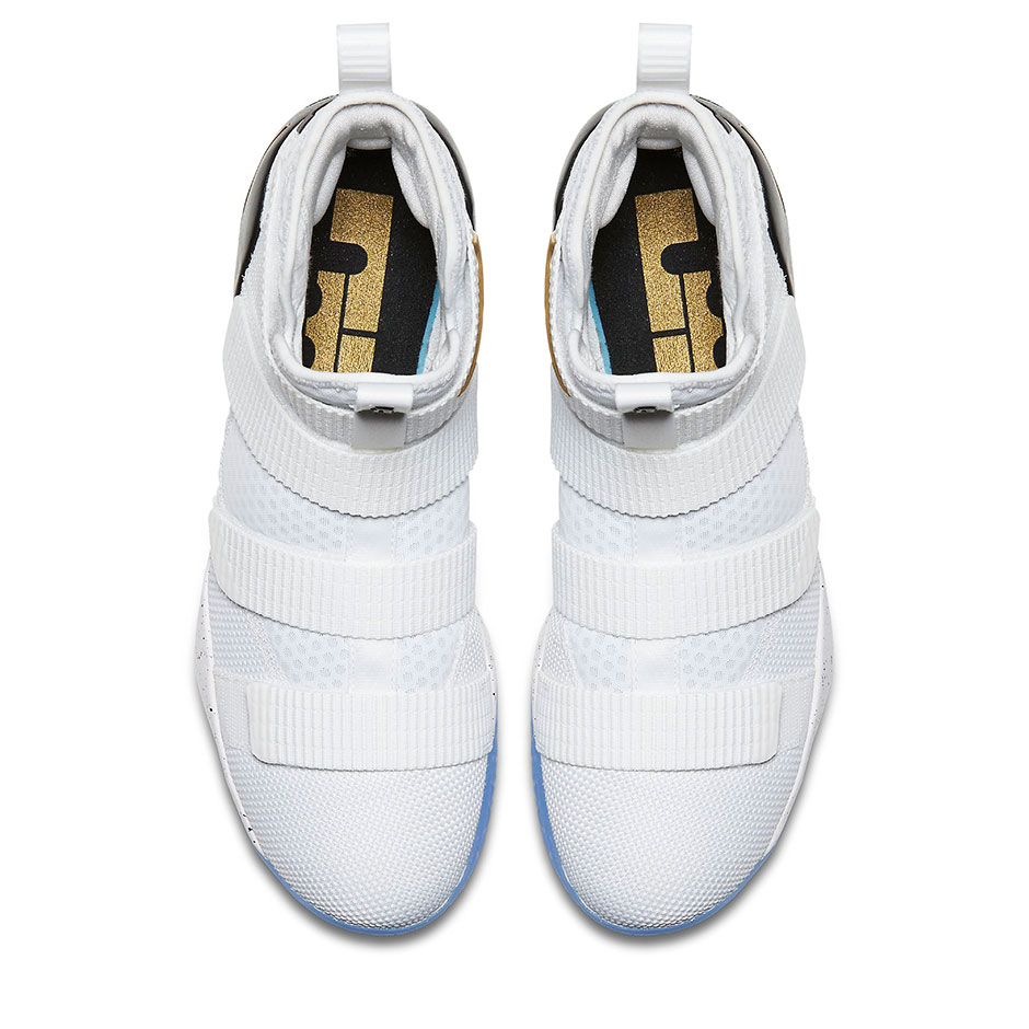 Nike Lebron Soldier 11 Sfg White Gold 5