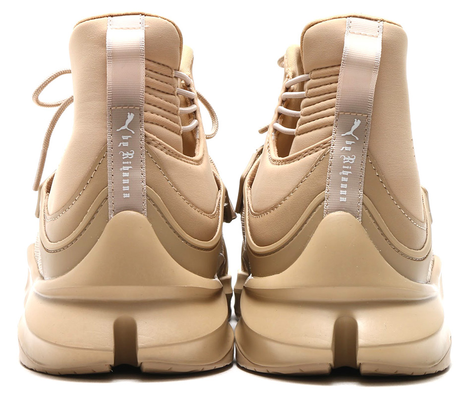 Rihanna Puma Fenty Trainer Hi Sesame Tan 5