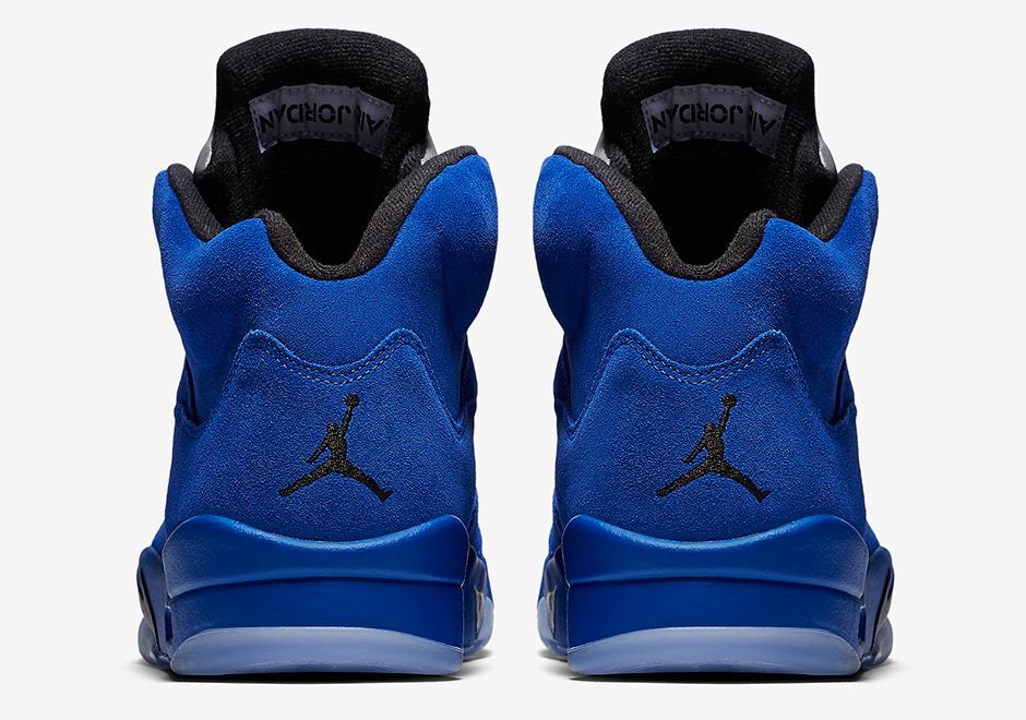 Air Jordan 5 Blue Suede 136027 401 4
