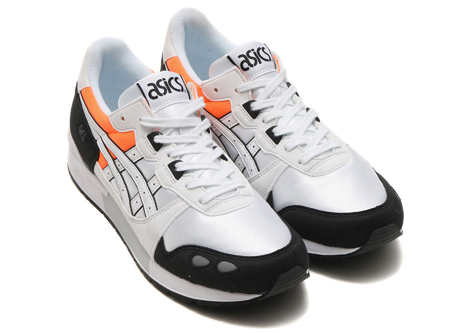 Asics Gel Lyte White Black Orange Og 2