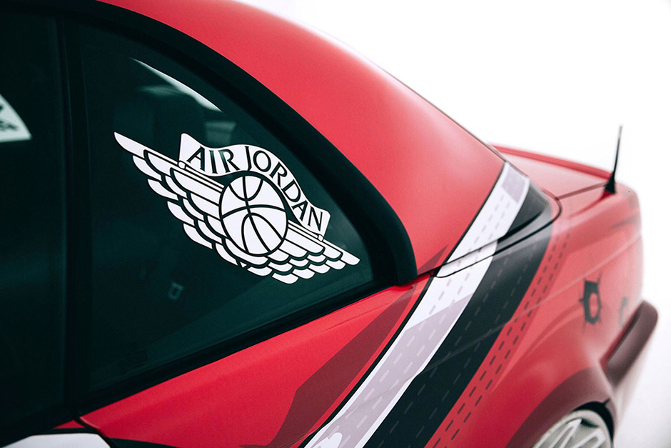 Custom Air Jordan Bmw Red 400ml 1