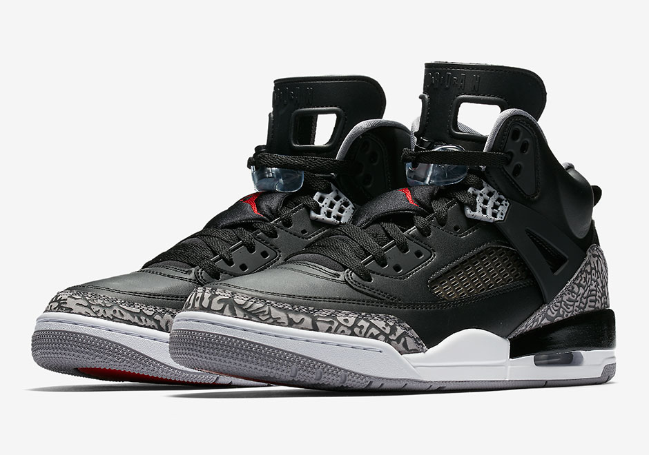 Official Images Of The Jordan Spiz’ike “Black/Cement”