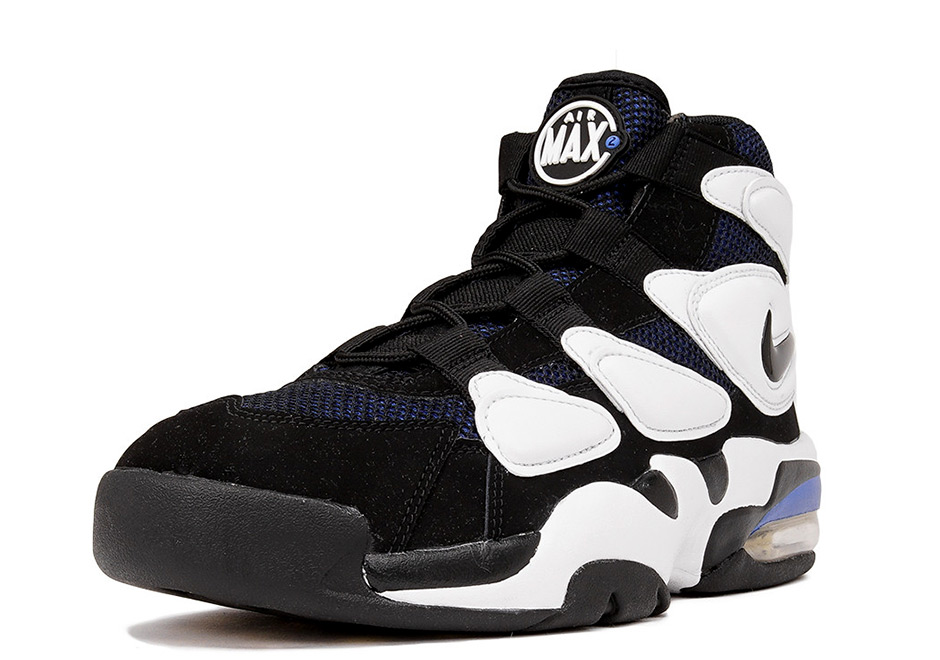 Nike Air Max2 Uptempo 94 Og Black White Blue Duke Colorway 2017 Retro 2