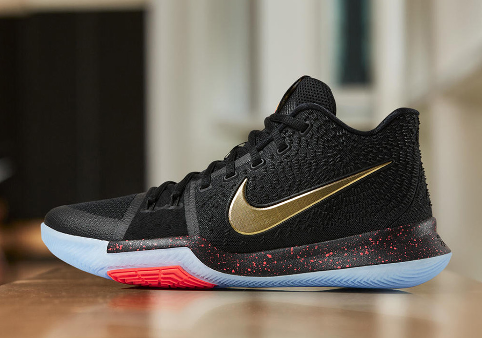 Kyrie Irving Laces Up New Nike Kyrie 3 PE For Game 5