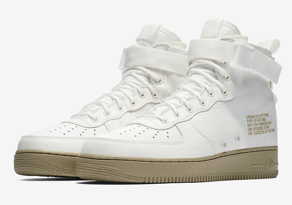 Official Images Of The Nike SF-AF1 Mid "Ivory"
