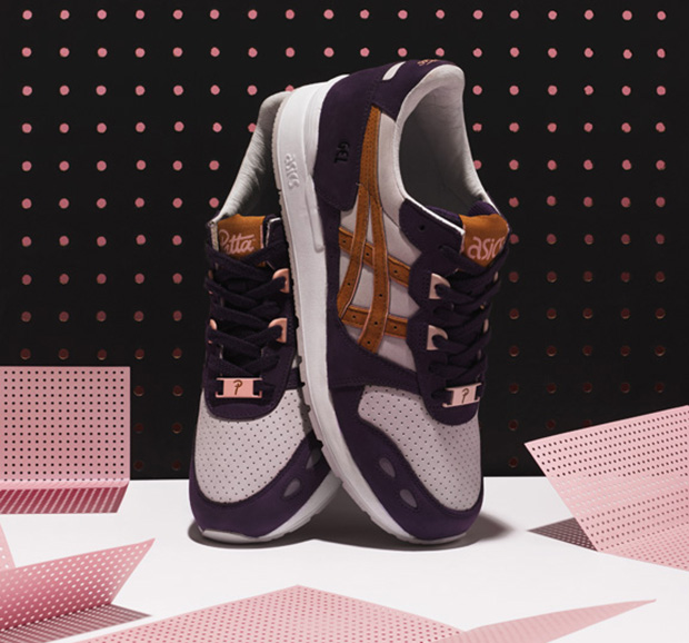 Asics Tiger X Patta Gel Lyte Purple Grey Pink 2