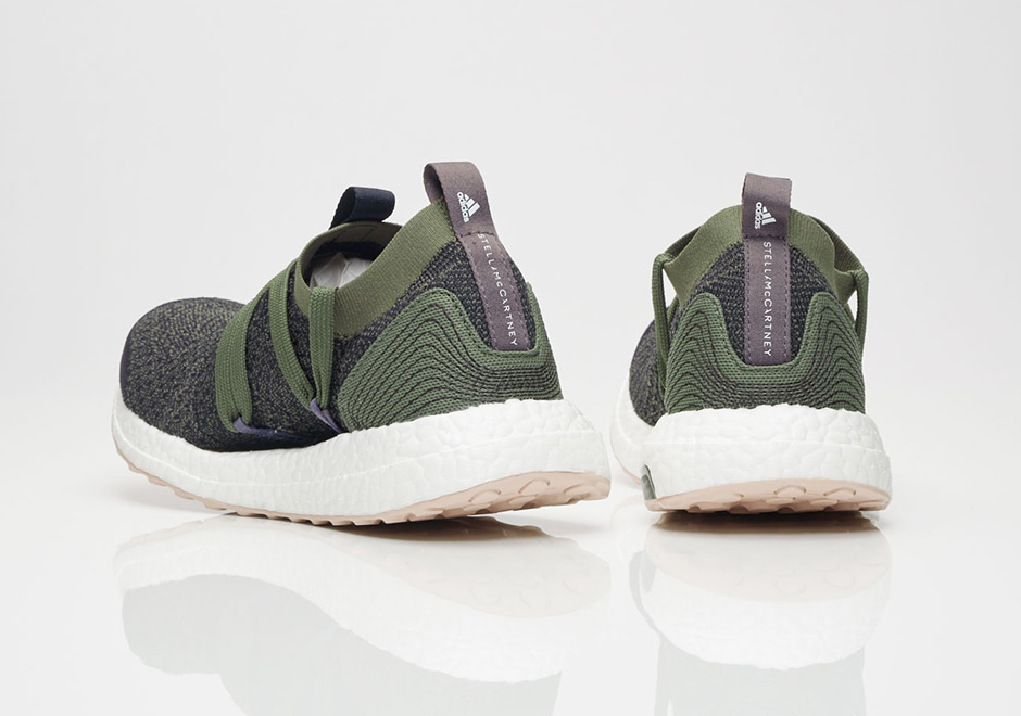 Adidas Stella Mccartney Ultra Boost X Legend Blue Base Green Peach Rose Cg3685 3