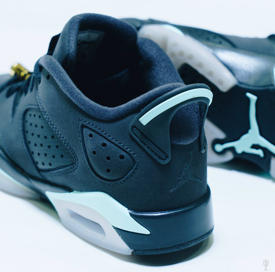 Air Jordan 6 Low Mint Foam Release Date Girls Exclusive 03