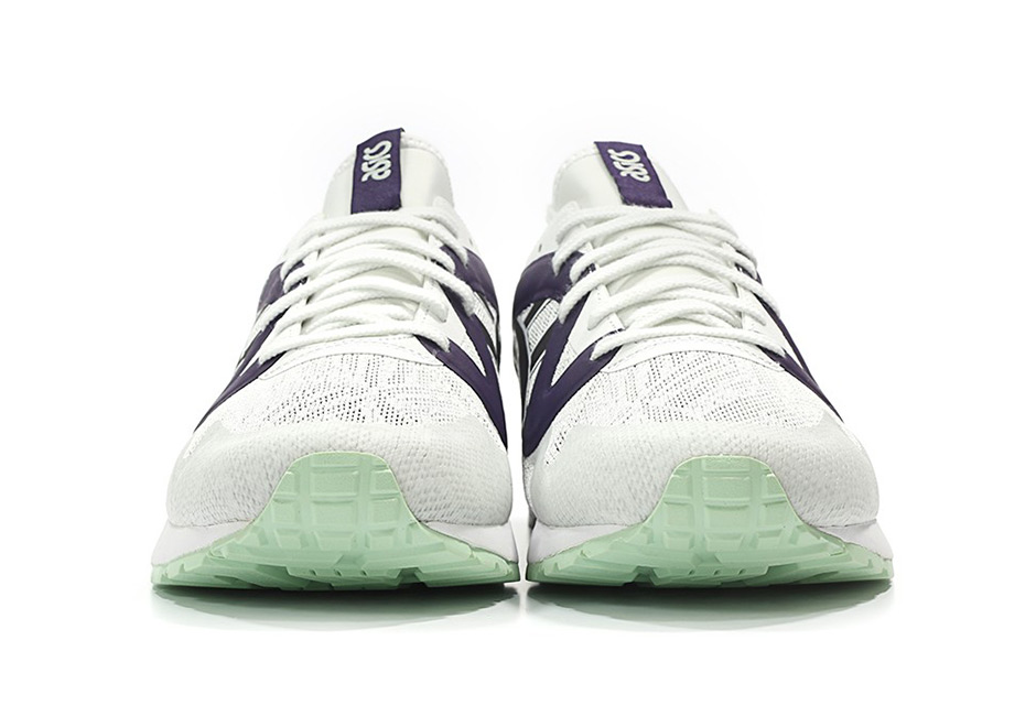 Asics Tiger Gel Lyte V Ns No Sew White Black Purple H7x1y 0190 5