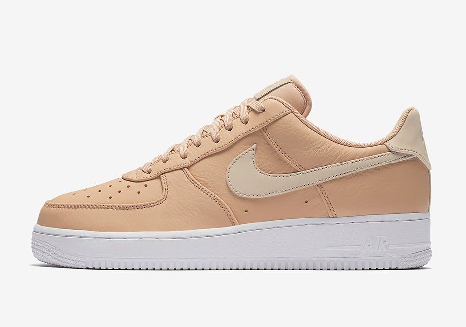 Nike Air Force 1 Low Premium Reflective Swoosh Vachetta Tan 2