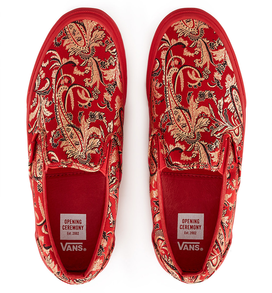 Opening Ceremony Vans Qi Pao Chinese Slip On Pack 17
