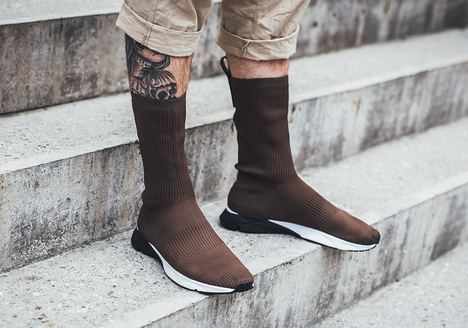 Reebok's Unique Sock Runner Releases In Brown Ultraknit
